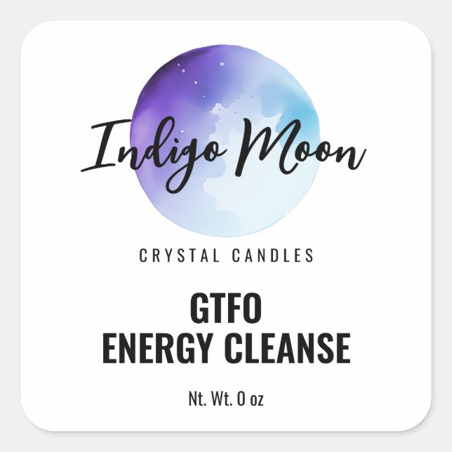 Blue Moon Candle Labels (Front)