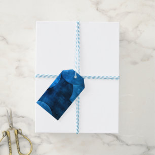 Blue Moon Circles Gift Tags