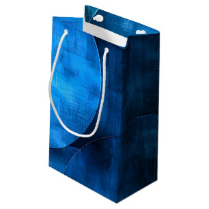 Blue Moon Circles Small Gift Bag