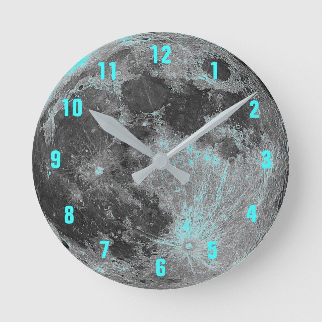 BLUE MOON clock (Front)