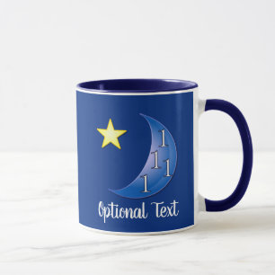 Blue Moon Customisable Mug