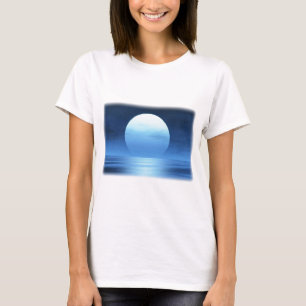 blue moon - customisable with your text T-Shirt