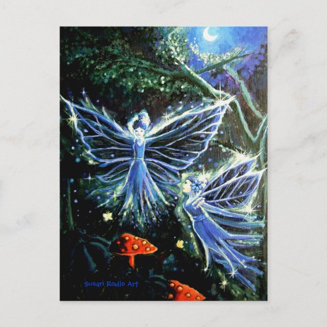 Blue Moon Faeries - Postcard (Front)