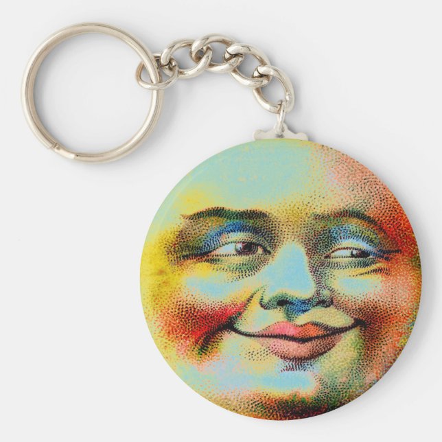 Blue Moon Key Ring (Front)