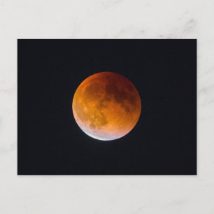 Blue Moon Lunar Eclipse   Washington State Postcard