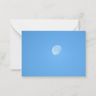 Blue Moon Note Card