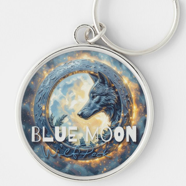 Blue Moon Pack Premium Key Ring (Front)