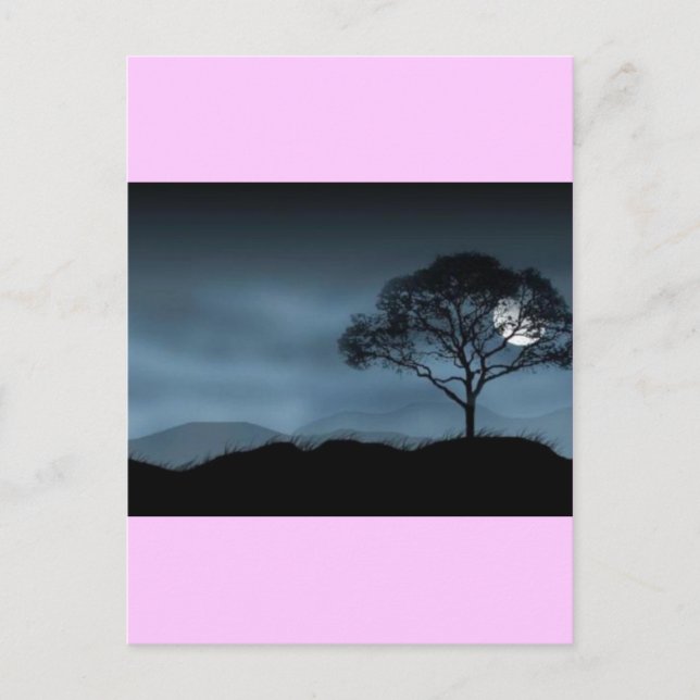 BLUE MOON POSTCARD (Front)