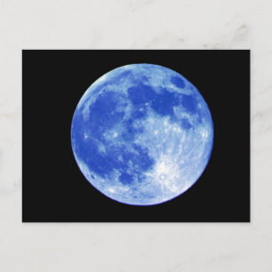 Blue Moon Postcard