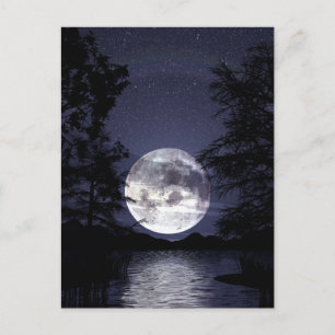 Blue Moon Postcard