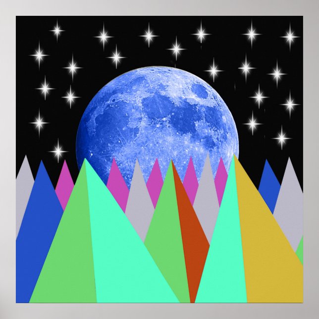 Blue Moon Poster (Front)