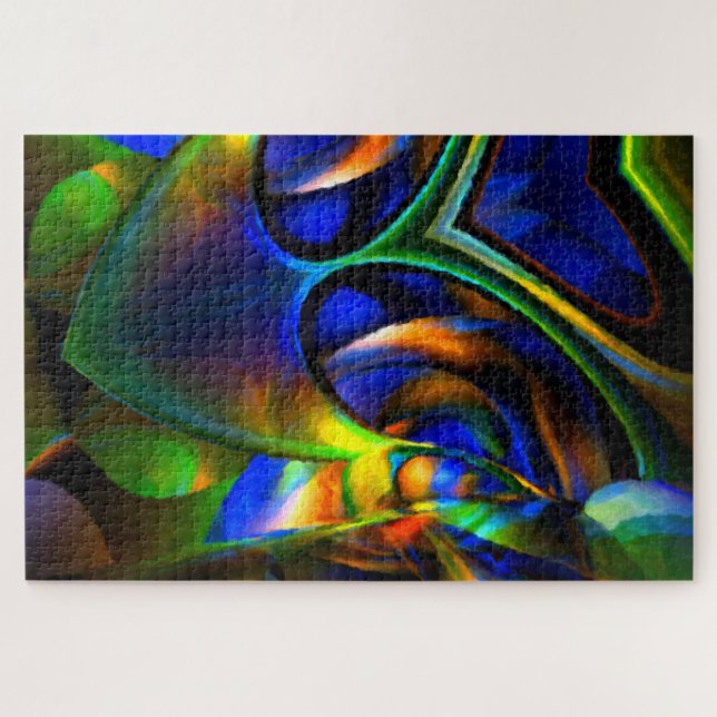 blue moon puzzle  (Horizontal)