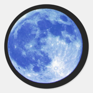 Blue Moon Sticker