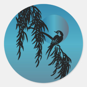 Blue Moon Sticker