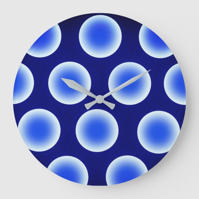 Blue Moon Wall Clock (Front)