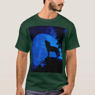 Blue Moon Wolf T-Shirt