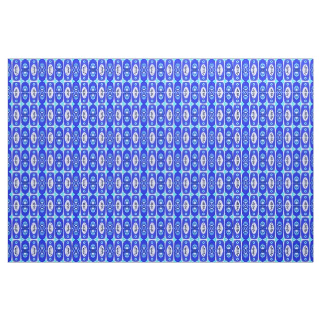 Blue moons fabric (Yard)