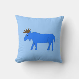 Blue Moose pillow