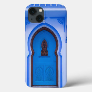 Blue Moroccan Door iPhone 13 Case