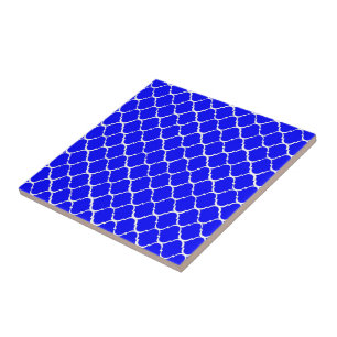 Blue Moroccan Style Ceramic Tile