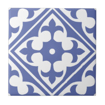Blue Moroccan tile 4