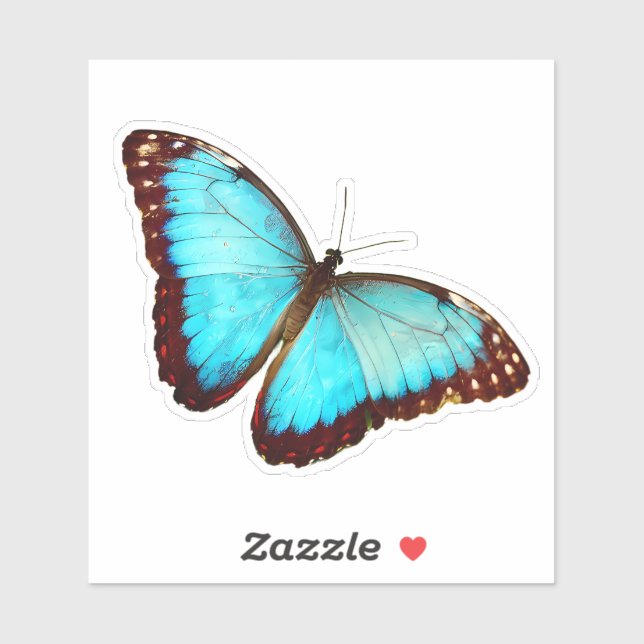 Blue Morpho Butterfly (Sheet)