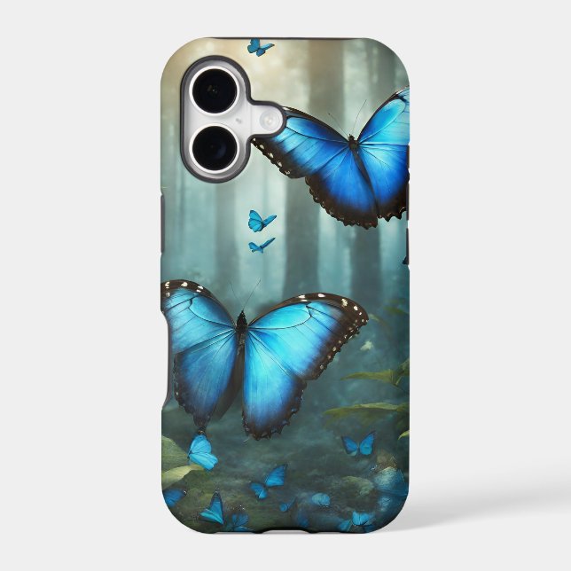Blue Morpho Butterfly (Back)