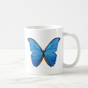 Blue Morpho Butterfly Coffee Mug