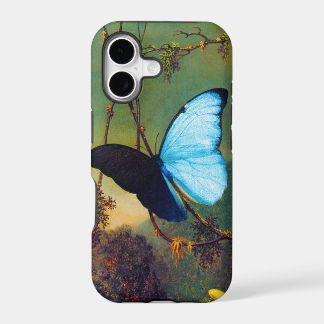 Blue Morpho Butterfly iPhone 5 Case (Back)