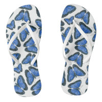 Blue morpho butterfly pattern design