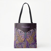 Blue Morpho Butterfly Personalised