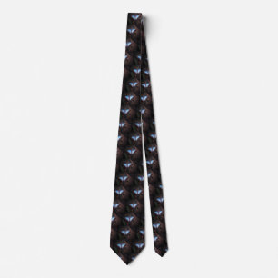 Blue Morpho Butterfly Tie