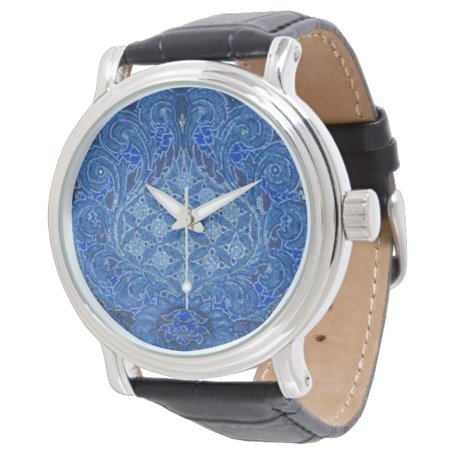 Blue Mosaic Detail, Germany Watch (Angled)
