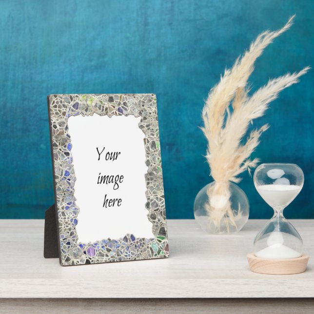 Blue Mosaic Frame (Side)