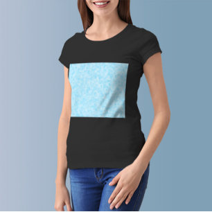 Blue Mosaic Pixelation T-Shirt