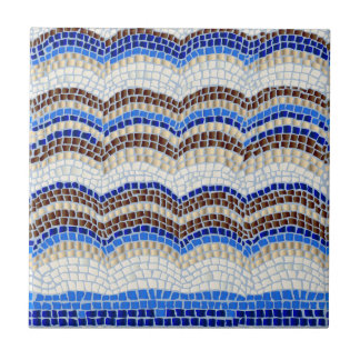 Blue Mosaic Small Ceramic Tile