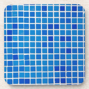 Blue Mosaic Tile Coaster