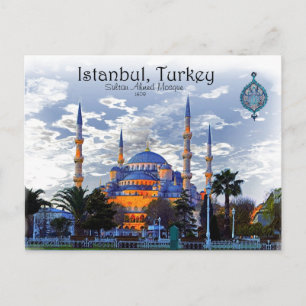 Blue Mosque- Istanbul Postcard