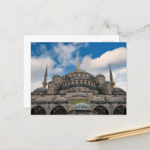 Blue mosque Istanbul Postcard