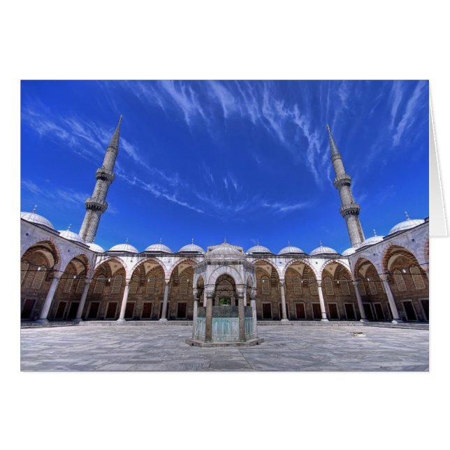 Blue Mosque, Istanbul, Turkey (Front Horizontal)