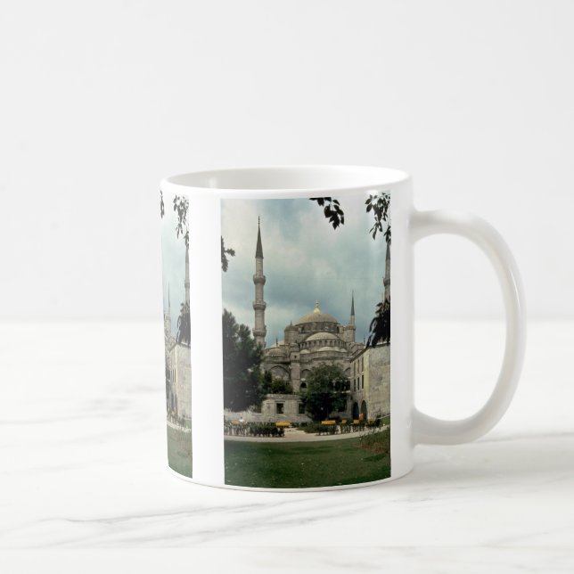 Blue Mosque, Istanbul, Turkey Coffee Mug (Right)