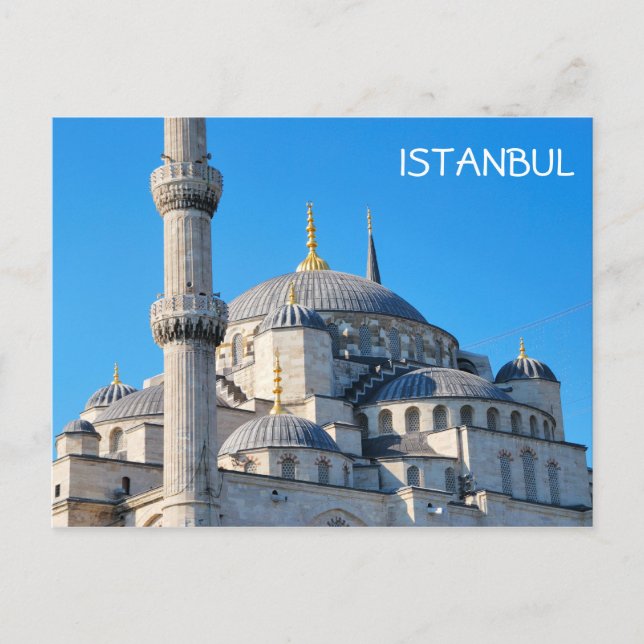 Blue Mosque Postcard (Front)