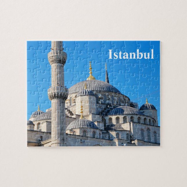 Blue Mosque Puzzle (Horizontal)