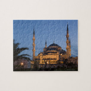 Blue Mosque, Sultanhamet Area, Istanbul, Turkey Jigsaw Puzzle