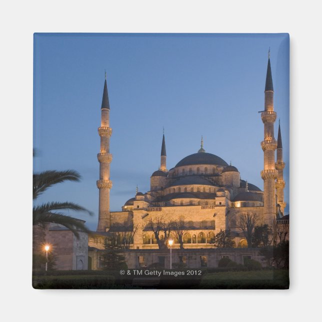 Blue Mosque, Sultanhamet Area, Istanbul, Turkey Magnet (Front)