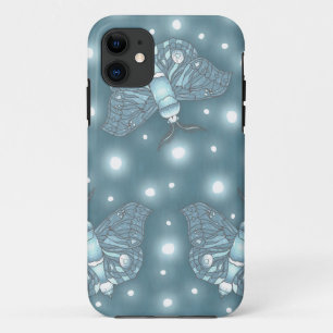 Blue Moths iPhone 11 Case
