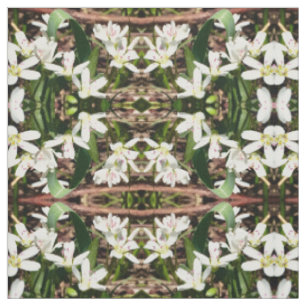 Blue Mountain Alpine Lily Fabric