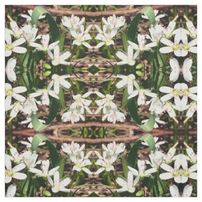 Blue Mountain Alpine Lily Fabric (Swatch)