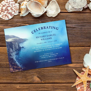 Blue Mountain Beach Celebration of Life Invitation