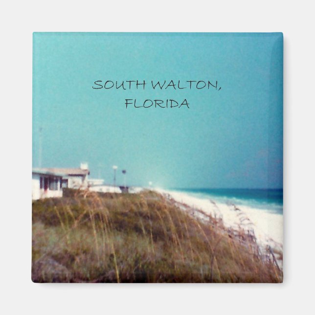 Blue Mountain Beach Magnet (Front)